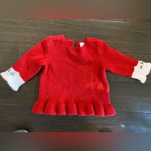 Girls Carter Christmas sweater